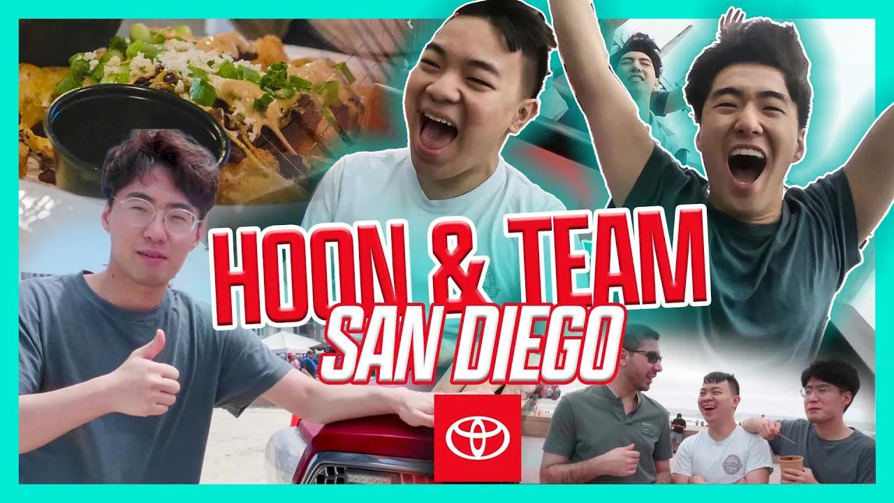 HOON & IMT Wild Rift RIDE A ROLLER COASTER! | San Diego Toyota Vlog thumbnail