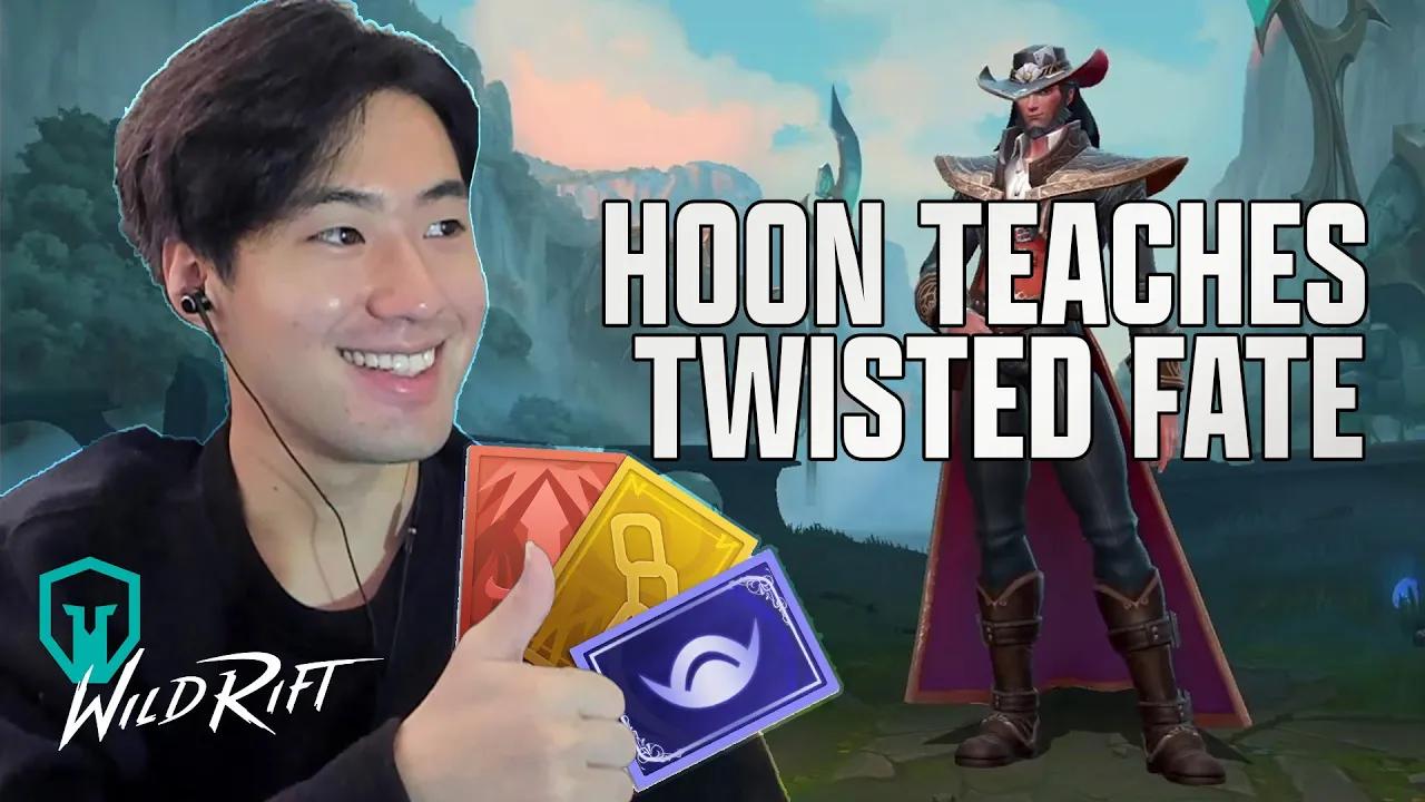 Hoon teaches why Twisted Fate is so....twisted. | IMT Wild Rift thumbnail