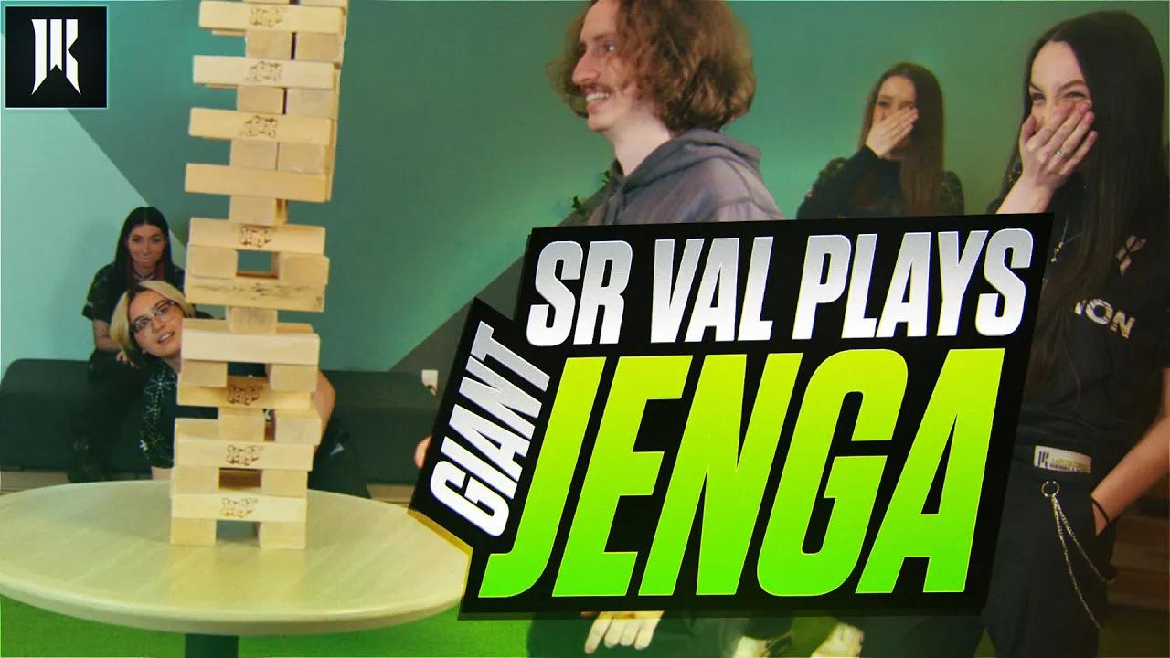 VALORANT Pros vs. GIANT JENGA - Shopify Rebellion VALORANT thumbnail