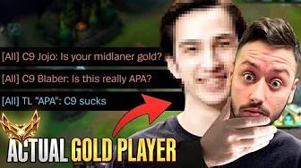 Can a Gold Player Survive an LCS Match? thumbnail