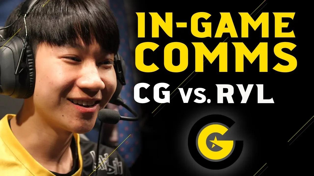 Clutch Gaming In-Game Comms vs RYL full series | Funniest Moments thumbnail