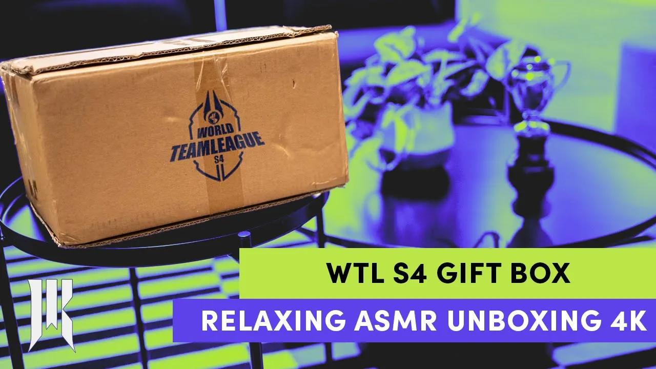 World Team League WTL S4 Gift Box Unboxing: Relaxing ASMR 4K | Shopify Rebellion thumbnail