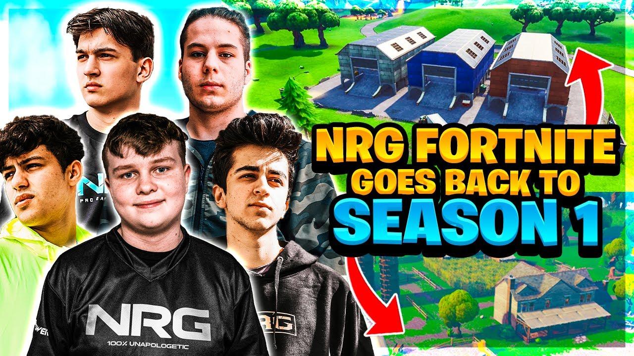 NRG Fortnite Returns to Season 1... 😢💔 thumbnail