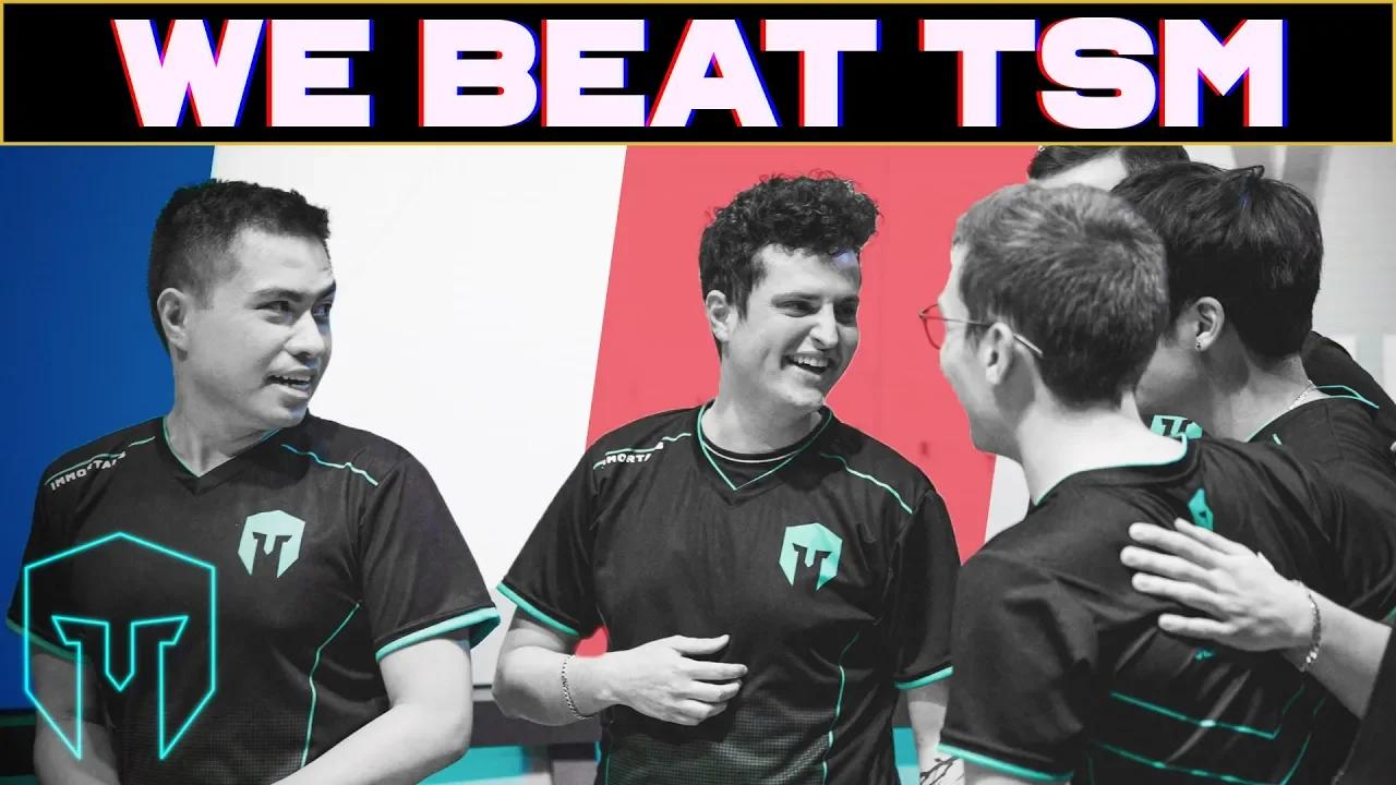 WE BEAT TSM! | IMMORTALS LCS thumbnail