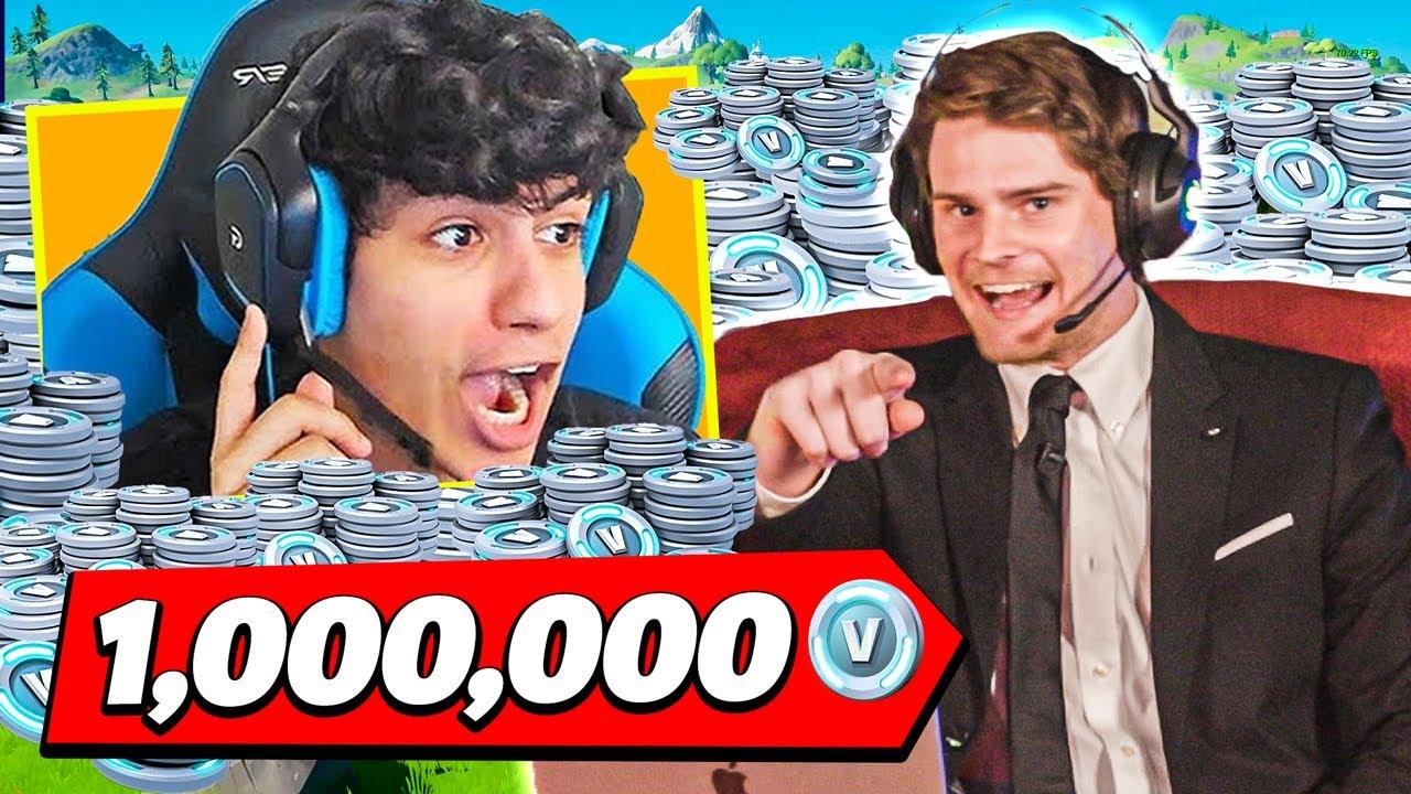 Get these Questions Right Win 1 MILLION VBucks! (NRG Ronaldo Challenge) thumbnail