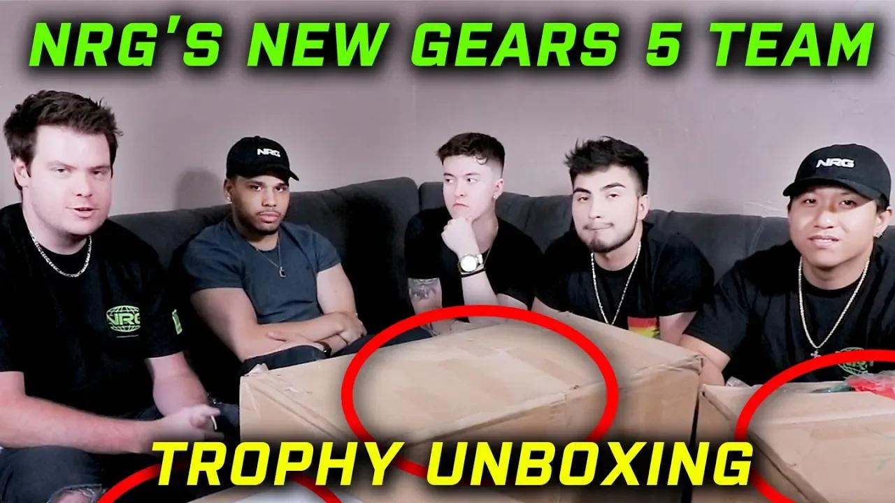 Most Winning Gears Team Finally Unboxes Their Trophies | NRG Gears of War 5 thumbnail