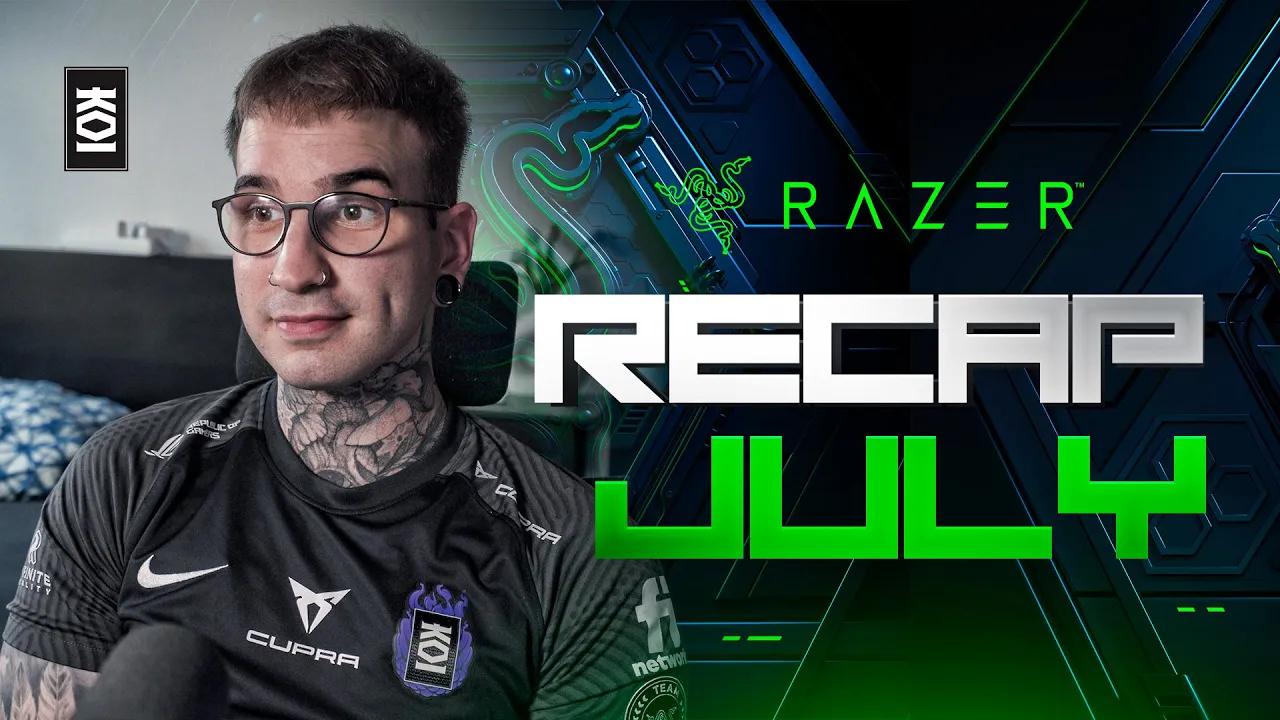 A ROLLER COASTER MONTH | July Razer Recap thumbnail