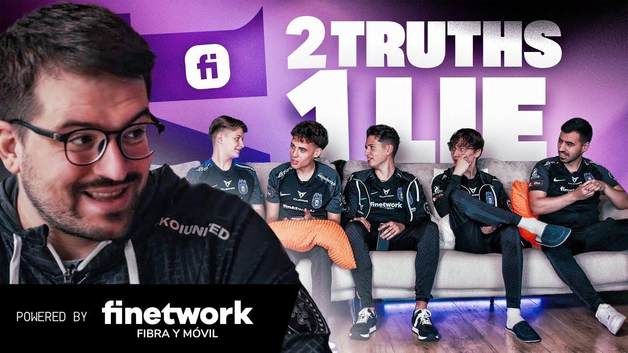 CRUSHER SAID WHAT?? | 2 Truths 1 Lie Presented by Finetwork thumbnail