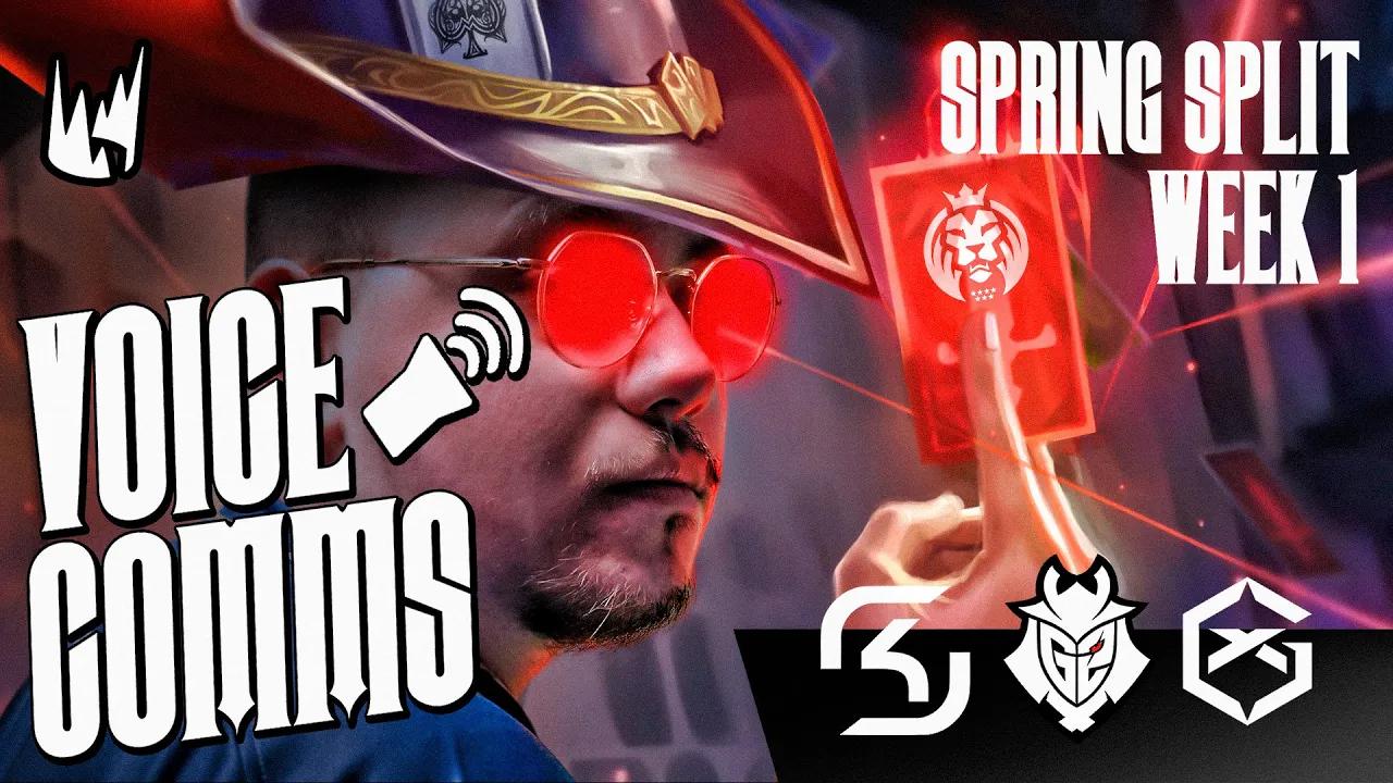 "Twisted Fate Red Card" It's called that for a reason |  LEC Spring Split Voicecomms W1 thumbnail