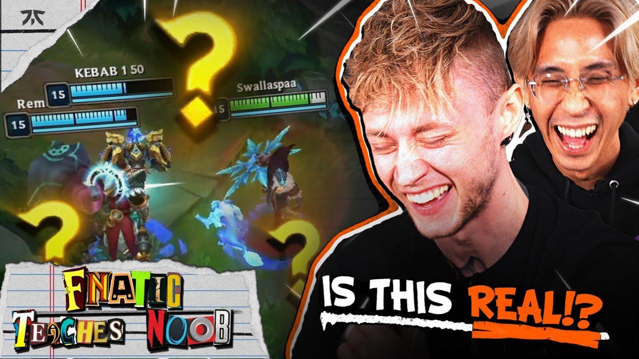 "I'M ACTUALLY DYING INSIDE" | Fnatic Teaches Noob ft. Rekkles thumbnail
