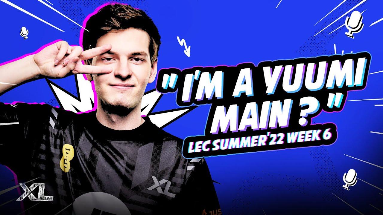 "I'M A YUUMI MAIN?"- EXCEL LEC Summer Split Week 6 Voice Comms thumbnail