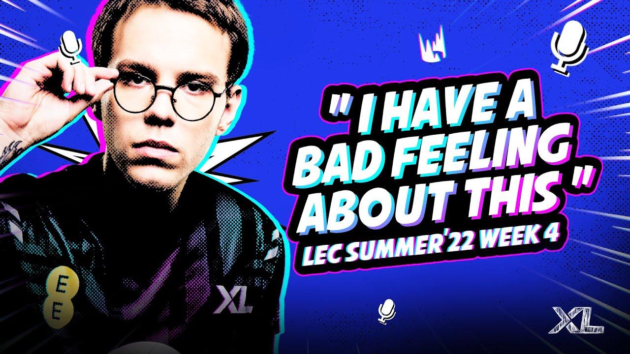 WE'VE GOT A BAD FEELING ABOUT THIS | EXCEL LEC Summer Split Week 4 Voice Comms thumbnail