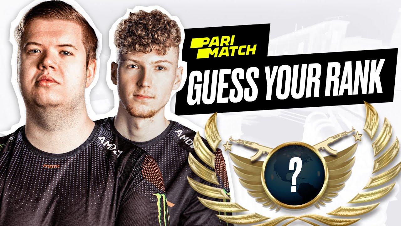 CSGO PROS GUESS NOOBS RANK ft. JW, Pepzor & Jackinho thumbnail