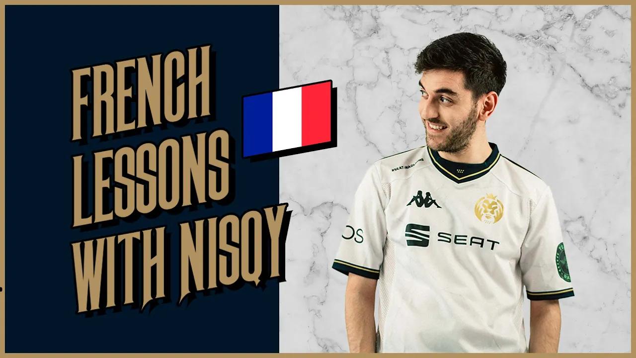 LEARN FRENCH WITH NISQY | MAD Lions 2022 thumbnail