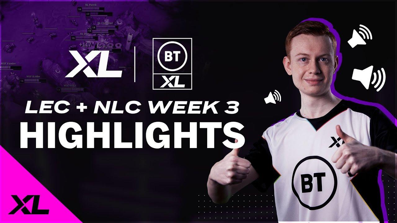 IT'S A RAKAN MONTAGE | EXCEL LEC & NLC Spring Split Week 3 Highlights | 2021 thumbnail