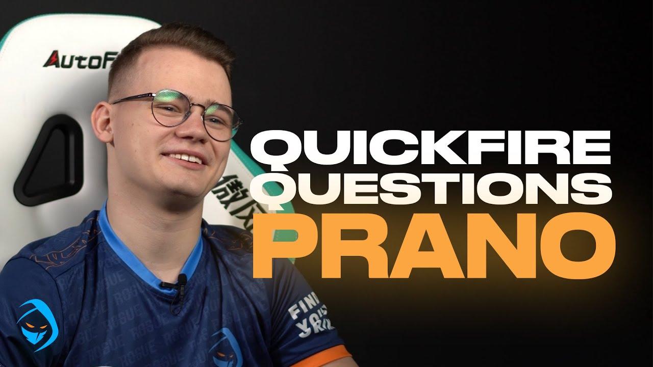 Quickfire Questions with Prano | Rogue Rainbow6 Siege thumbnail