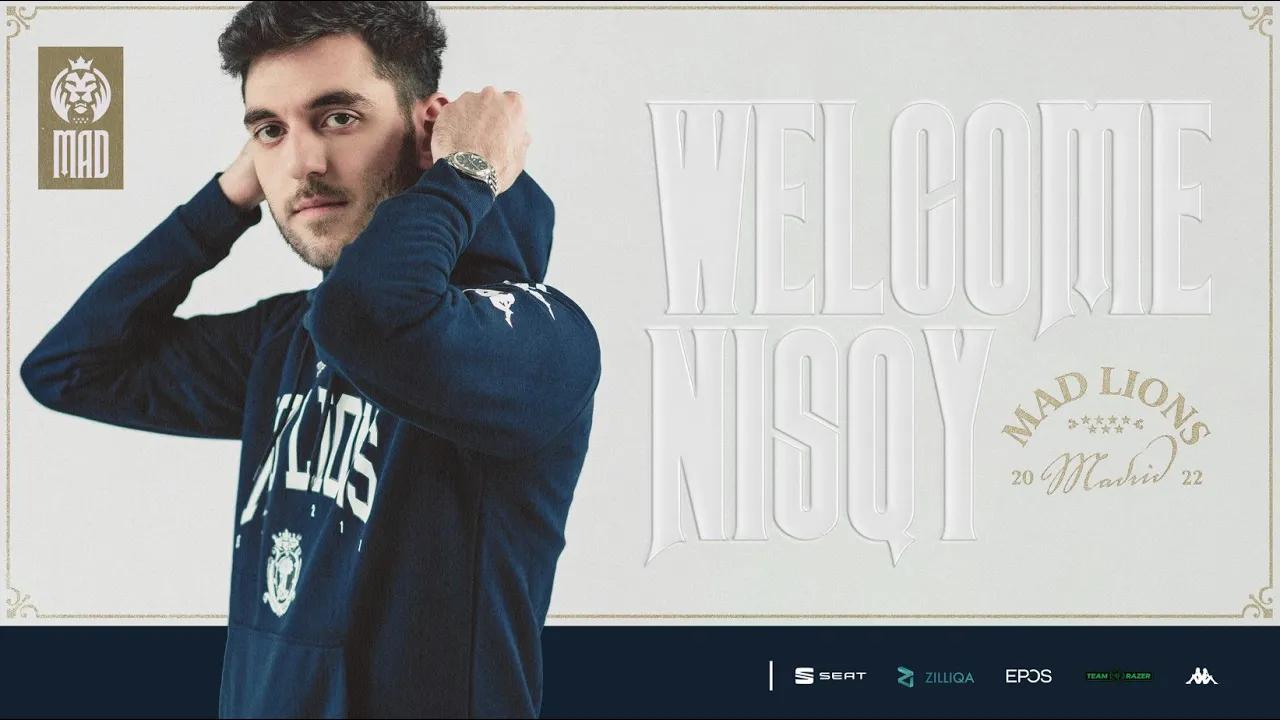 WELCOME NISQY! | MAD Lions LEC Summer Split 2022 thumbnail