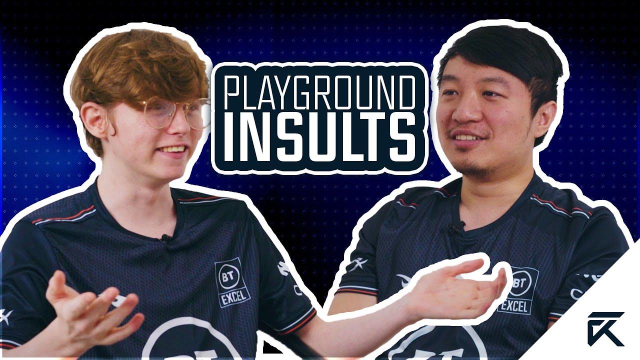 Esports Pro's Insult Each Other | Playground Insults ft. Deadly & KaSing thumbnail