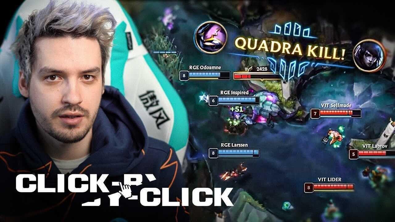 Odoamne's QUADRA KILL against Vitality | Click by Click [Episode 13] thumbnail