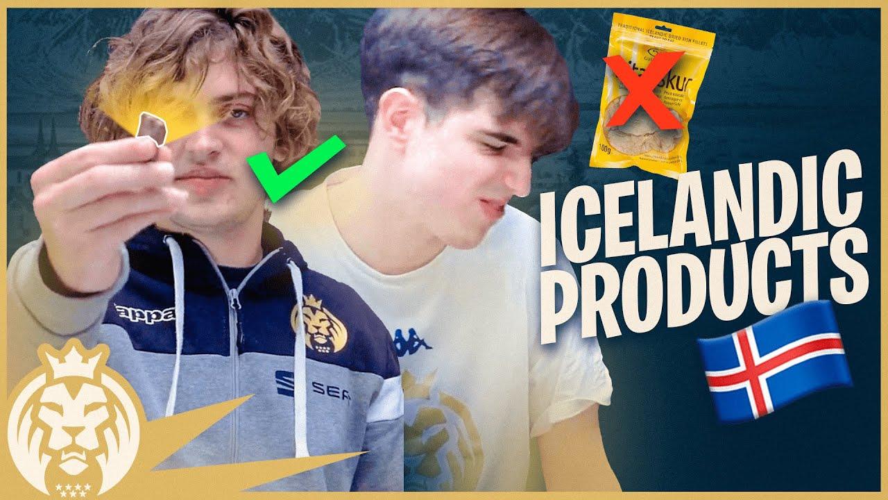 TRYING (AND SMELLING) ICELANDIC PRODUCTS!!!! | MAD LIONS WORLDS 2021 thumbnail