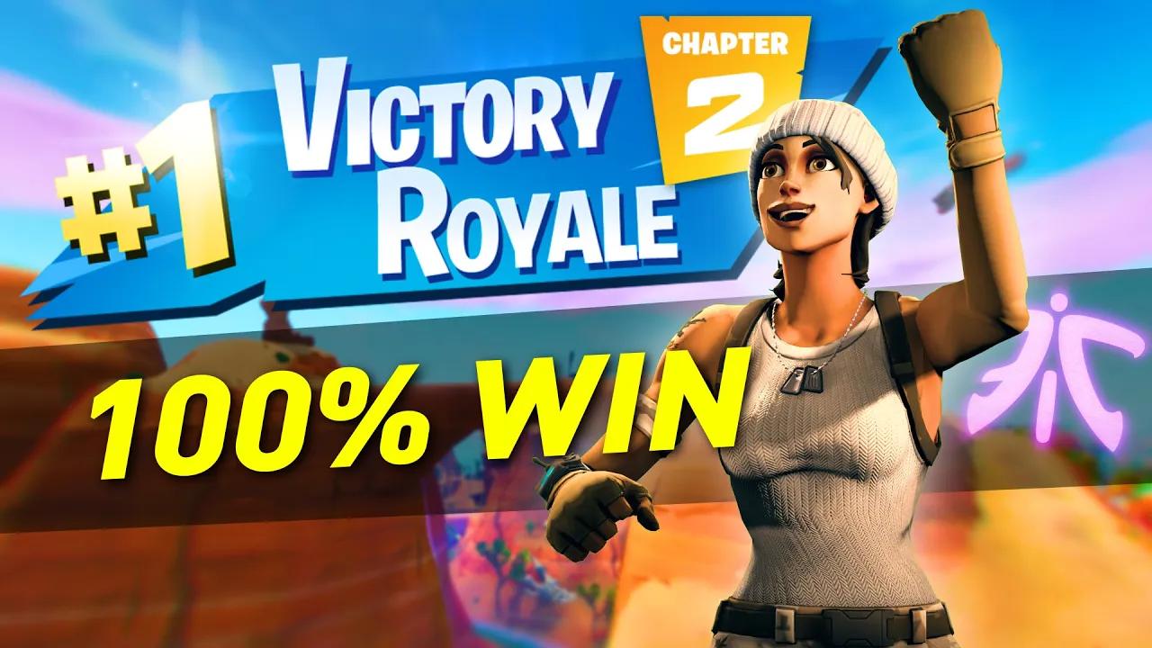 HOW to get a 100% WIN in FORTNITE Chapter 2! - FFF VOL.20 thumbnail