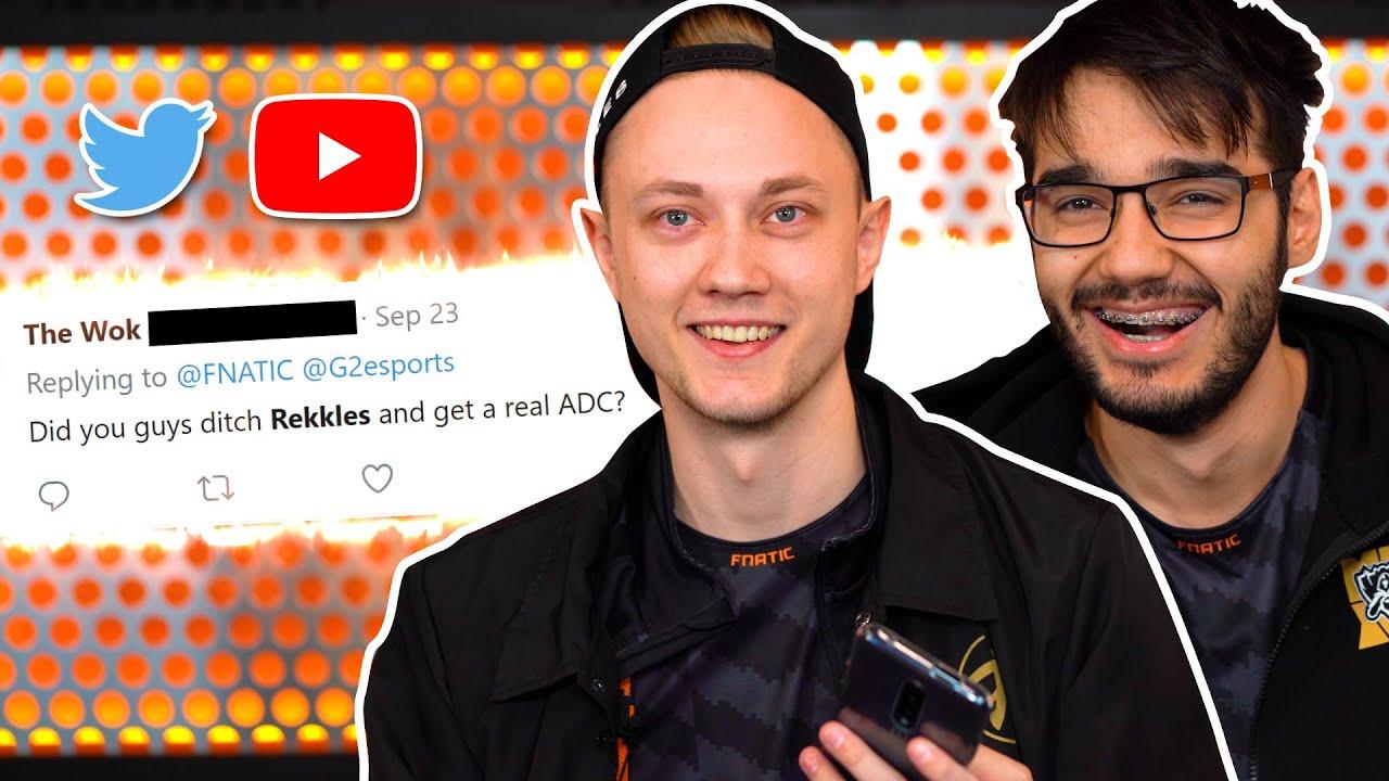 FNATIC READ MEAN COMMENTS thumbnail