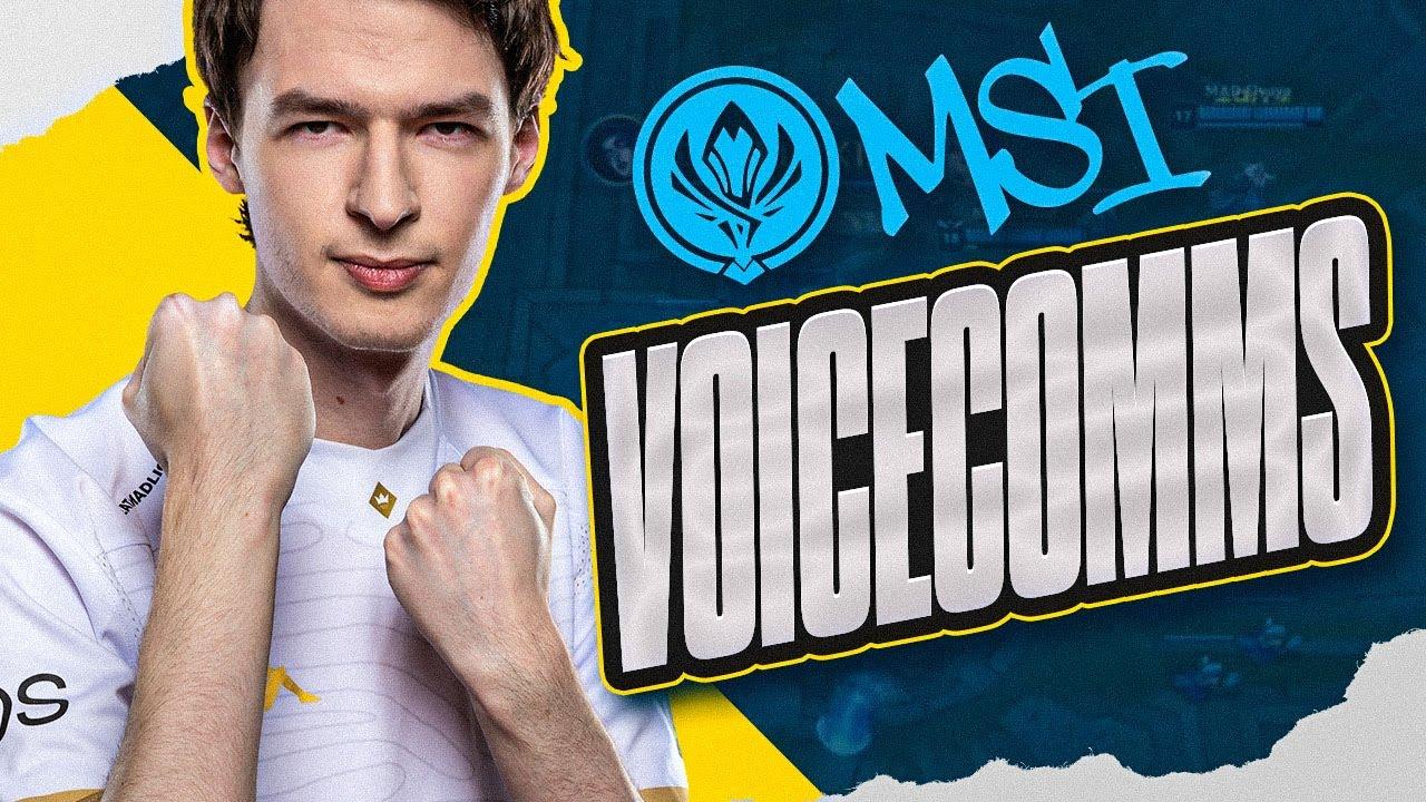 NO PRESSURE GUYS, NO PRESSURE | MSI GROUPS STAGE VOICECOMMS PART 2 thumbnail