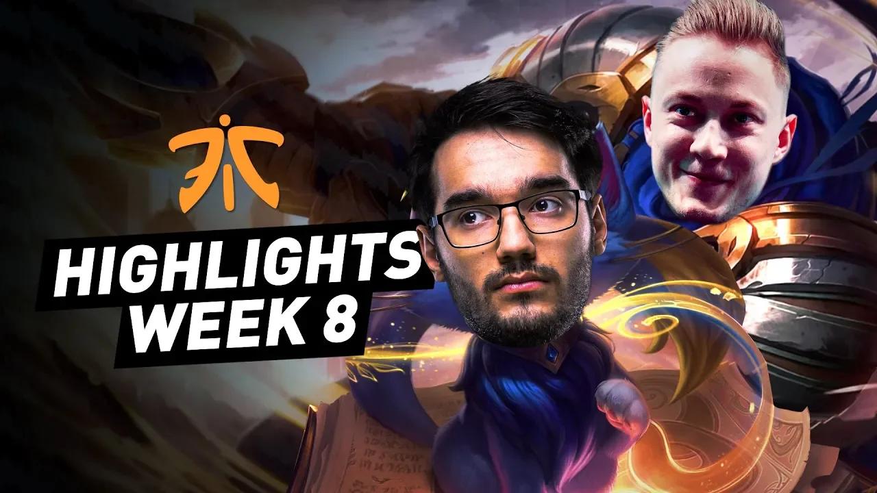 The Garen/Yuumi Botlane | Fnatic Highlights Summer Week 8 (XL/VIT) thumbnail