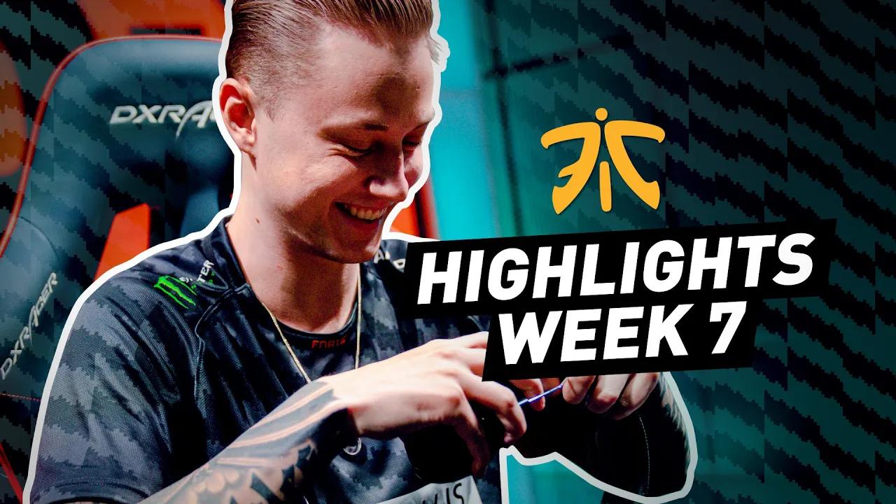 Fnatic Highlights | LEC Summer Split Week 7 (Schalke04/G2) thumbnail