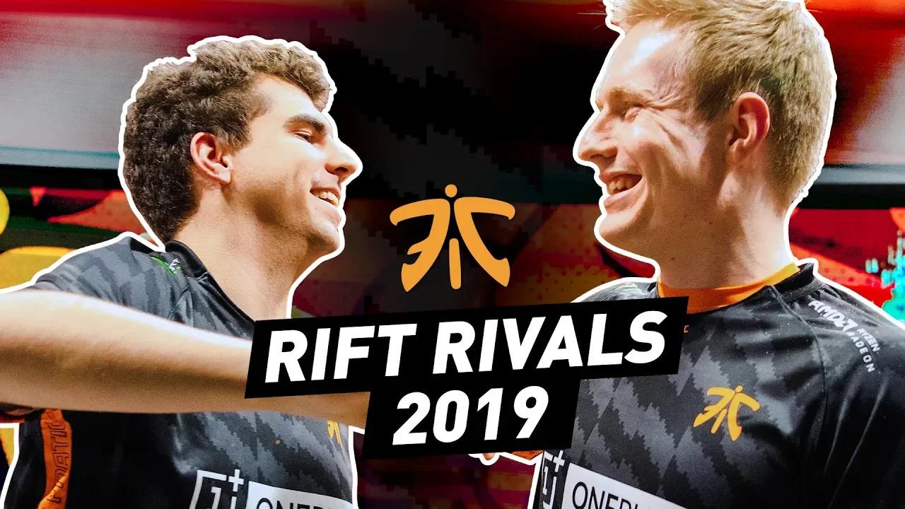 Fnatic Highlights | Rift Rivals 2019 thumbnail