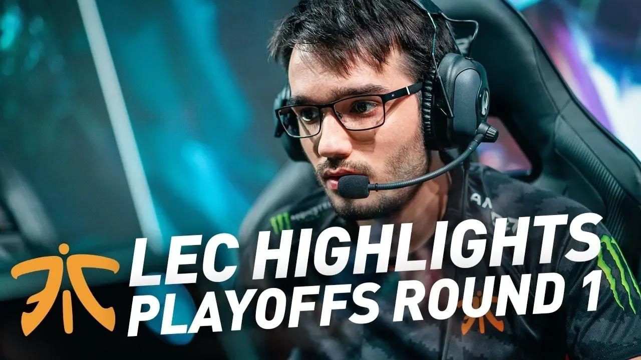 Fnatic Highlights | LEC Playoffs Round 1 thumbnail