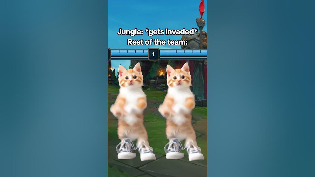 Never trust your teammates 😑 #shorts #SKGaming #leagueoflegends #meme #funny #cat #dance thumbnail