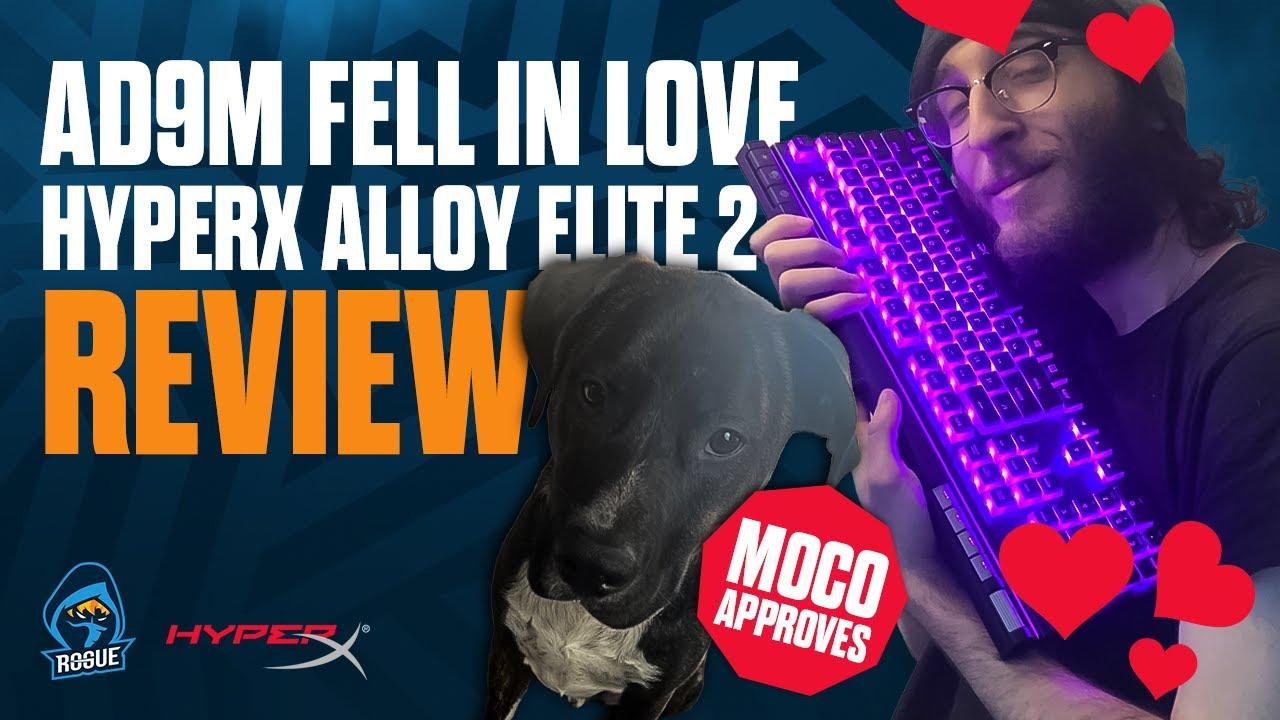 Ad9m fell in love...?! | HyperX Alloy Elite 2 Keyboard Review thumbnail