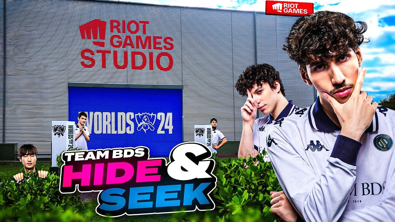 HIDE & SEEK at THE WORLDS 2024 ARENA ( @LEC STUDIO) thumbnail