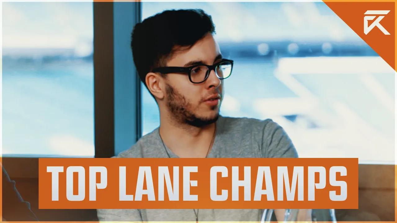 Best Top Lane Champions For CLIMBING - PRO League Of Legends Tips ft. Sendo thumbnail