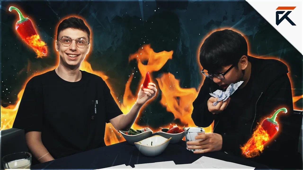 Expect Can't Handle The HEAT - Chilli Challenge with Caedrel and Expect thumbnail