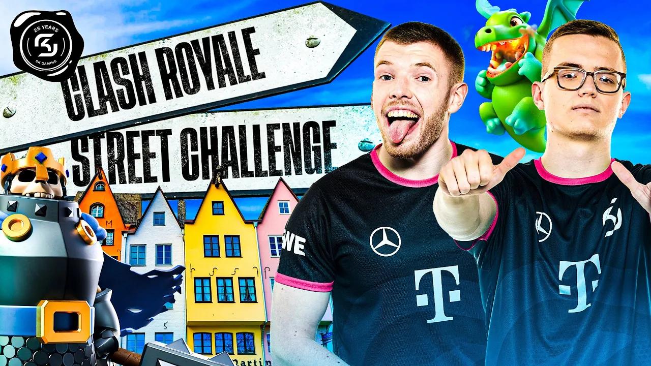 CLASH ROYALE PRO vs. FUßGÄNGER... (1 Sieg = 40€) | Mit BigSpin und Flobby thumbnail