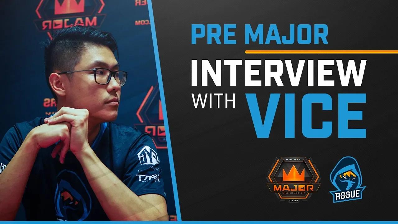 Rogue CS:GO | PRE MAJOR INTERVIEW WITH VICE thumbnail