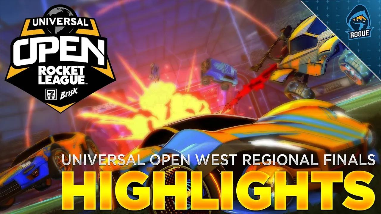 Sizzleurcob Universal Open Rocket League West Regional Finals Highlights thumbnail