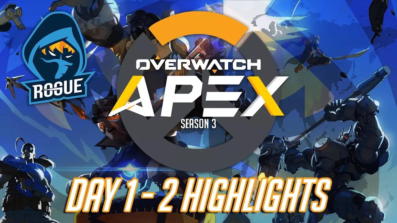 Rogue Overwatch | OGN APEX S3 Highlights thumbnail