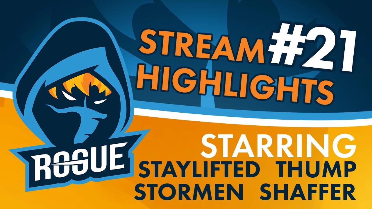 Rogue | Stream Highlights #21 - StayLifted, Stormen, THump, and shaffeR thumbnail