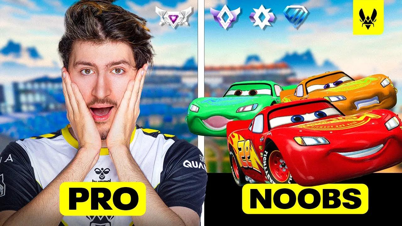 3 NOOBS VS 1 PRO ROCKET LEAGUE thumbnail