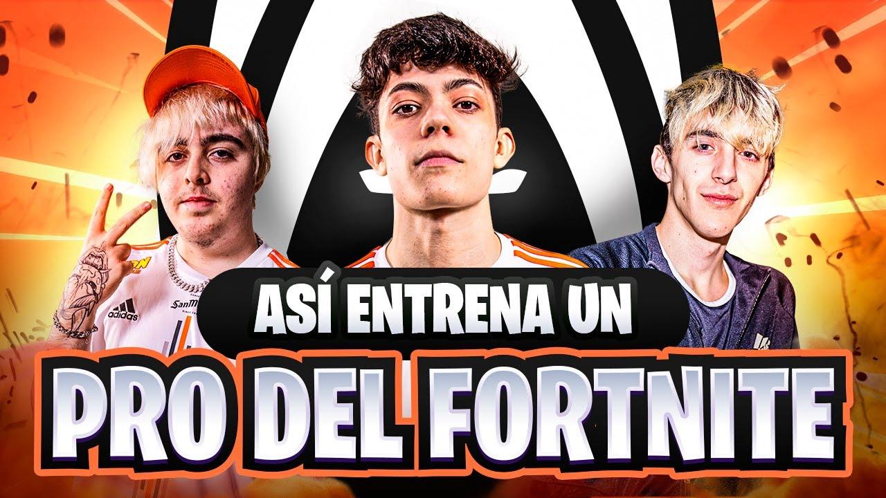 ASÍ ENTRENA UN PRO DEL FORTNITE thumbnail