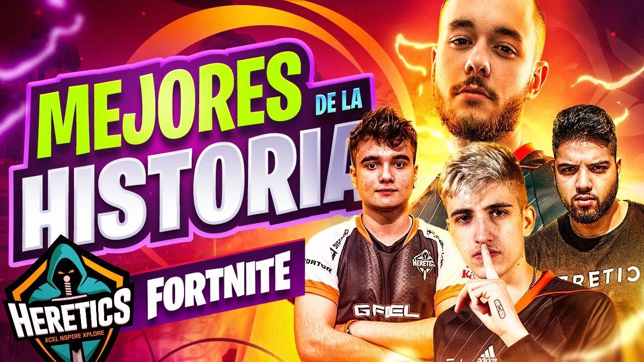 MEJORES JUGADAS DE LA HISTORIA DE HERETICS FORTNITE thumbnail