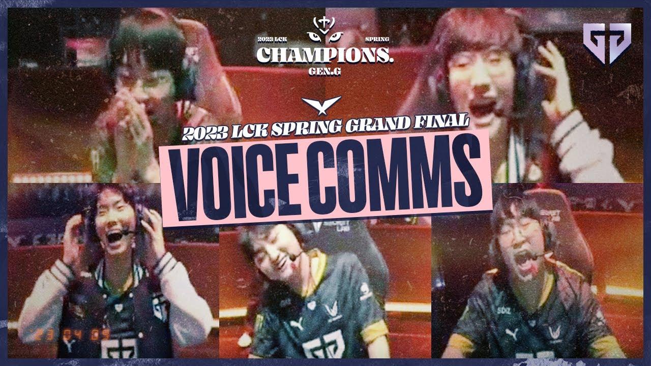 판도를 뒤집다 │ 2023 LCK 스프링 스플릿 결승 Voice Comms [T1 vs GEN] thumbnail