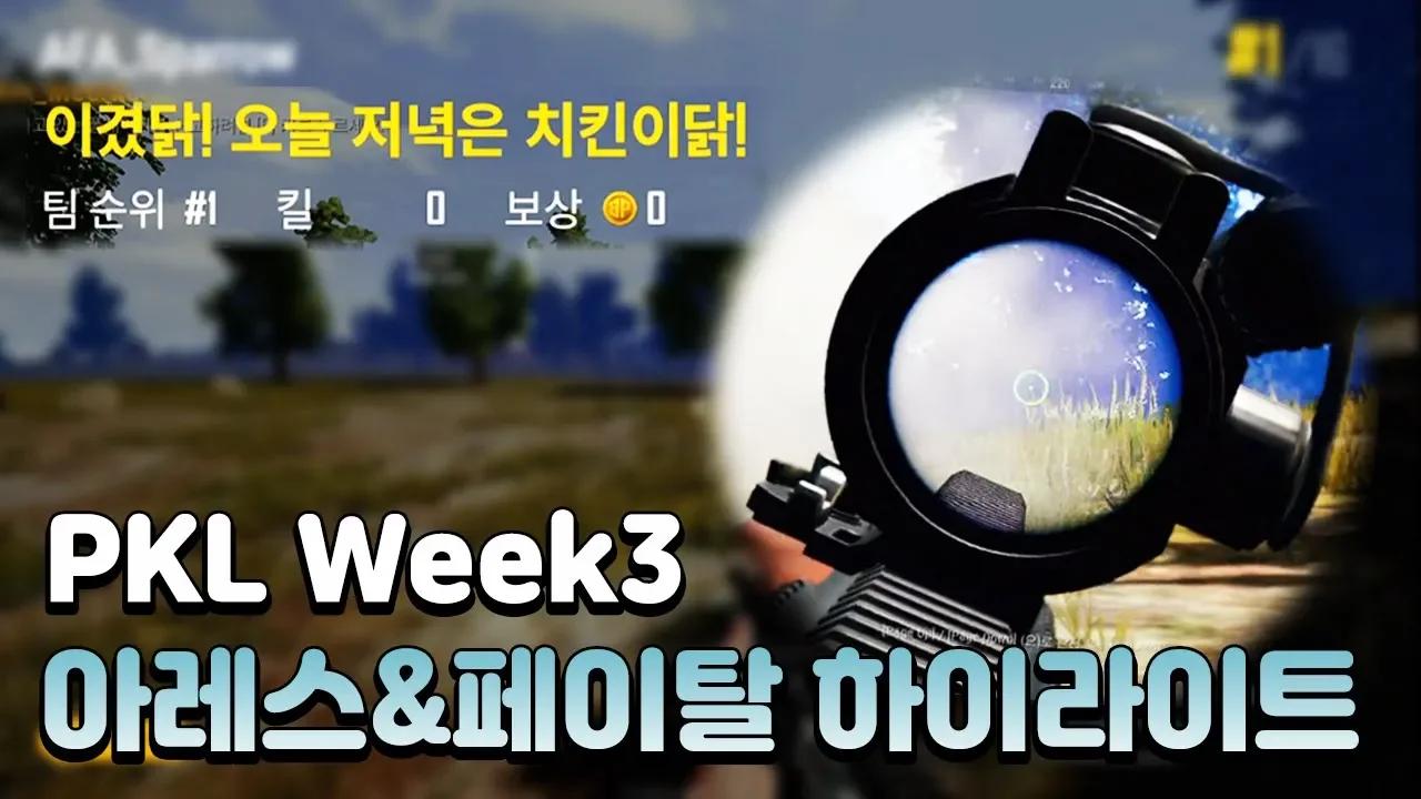 오늘 저녁은 치킨이닭!!/ 아레스&페이탈 PKL Week3 thumbnail