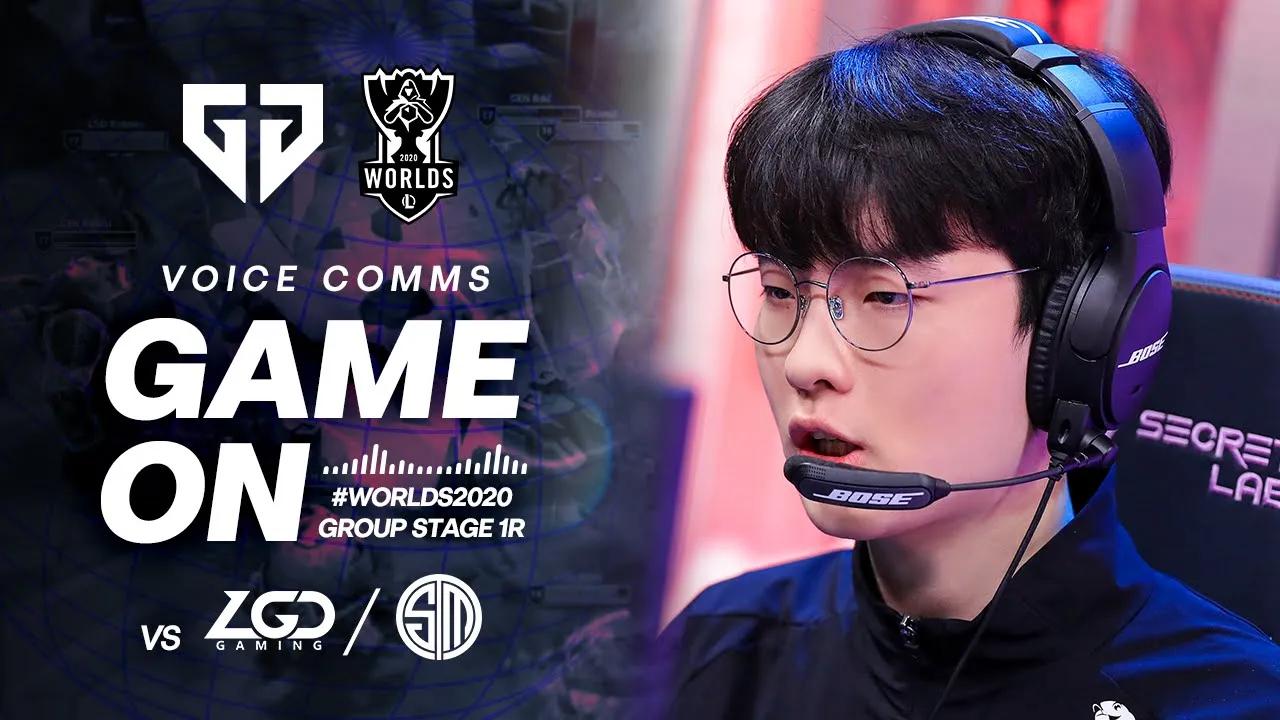 [ENG SUB] GAME ON | Gen.G Voice Comms - Worlds 2020 Group Stage 1R thumbnail