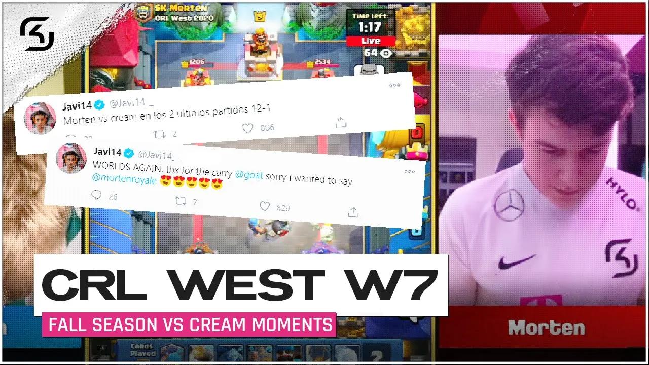 CRL West Fall Season 2020 Week 7 | SK Gaming vs Cream | Moments thumbnail