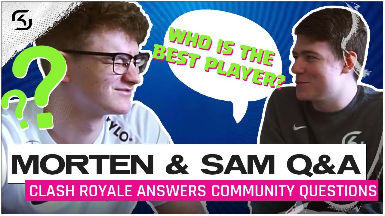 MORTEN & XOPXSAM answer YOUR Questions! | SK Clash Royale thumbnail