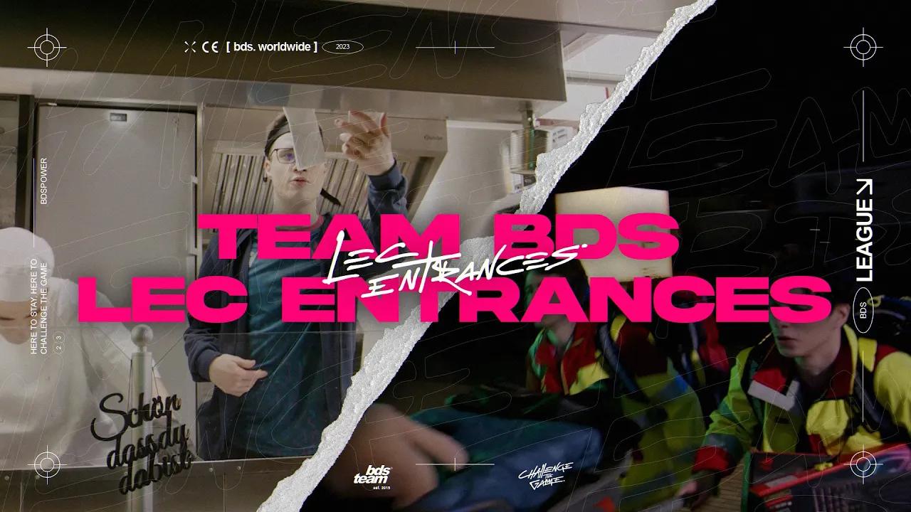 All Team BDS #LEC Entrances | #LEC 2023 Winter Split thumbnail